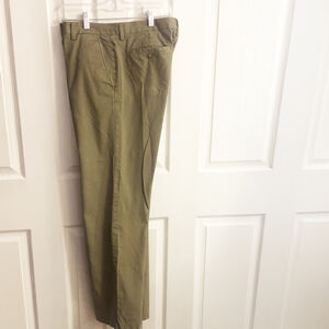 Banana Republic Dawson Chino Pants Mens 33x34 Khaki Cotton Classic